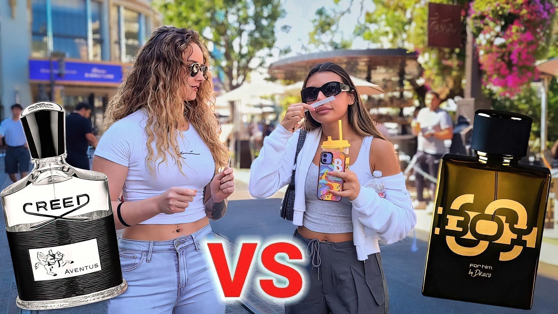 Creed Aventus vs. SBOY for Him: Street Reactions by Women