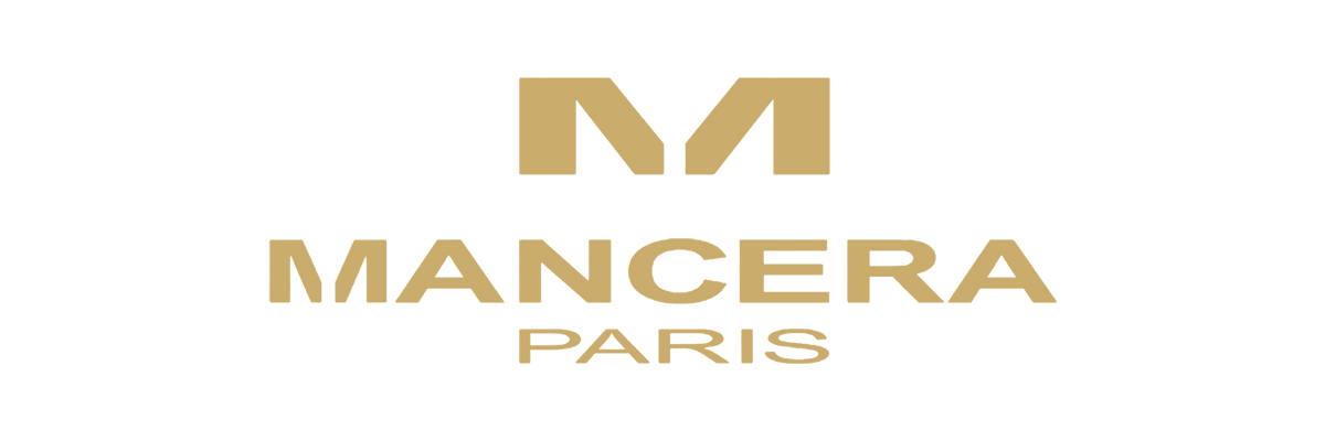 Mancera Paris logo in gold on transparent background