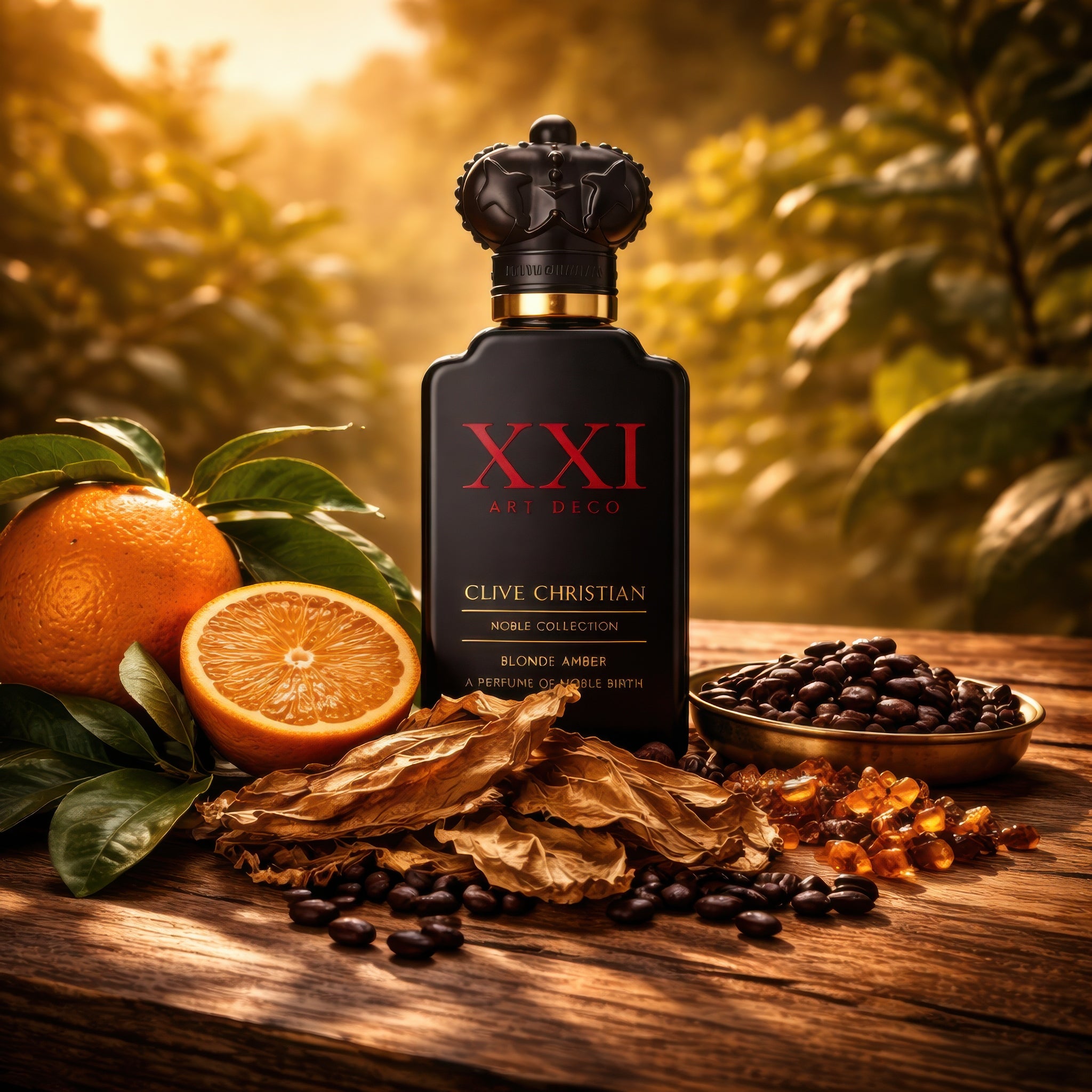 XXI Art Deco Blonde Amber