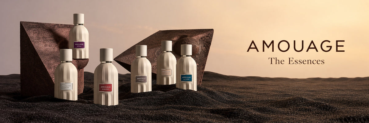 Amouage The Essences — collection banner