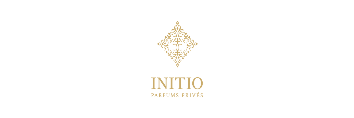 Initio logo in gold on transparent background