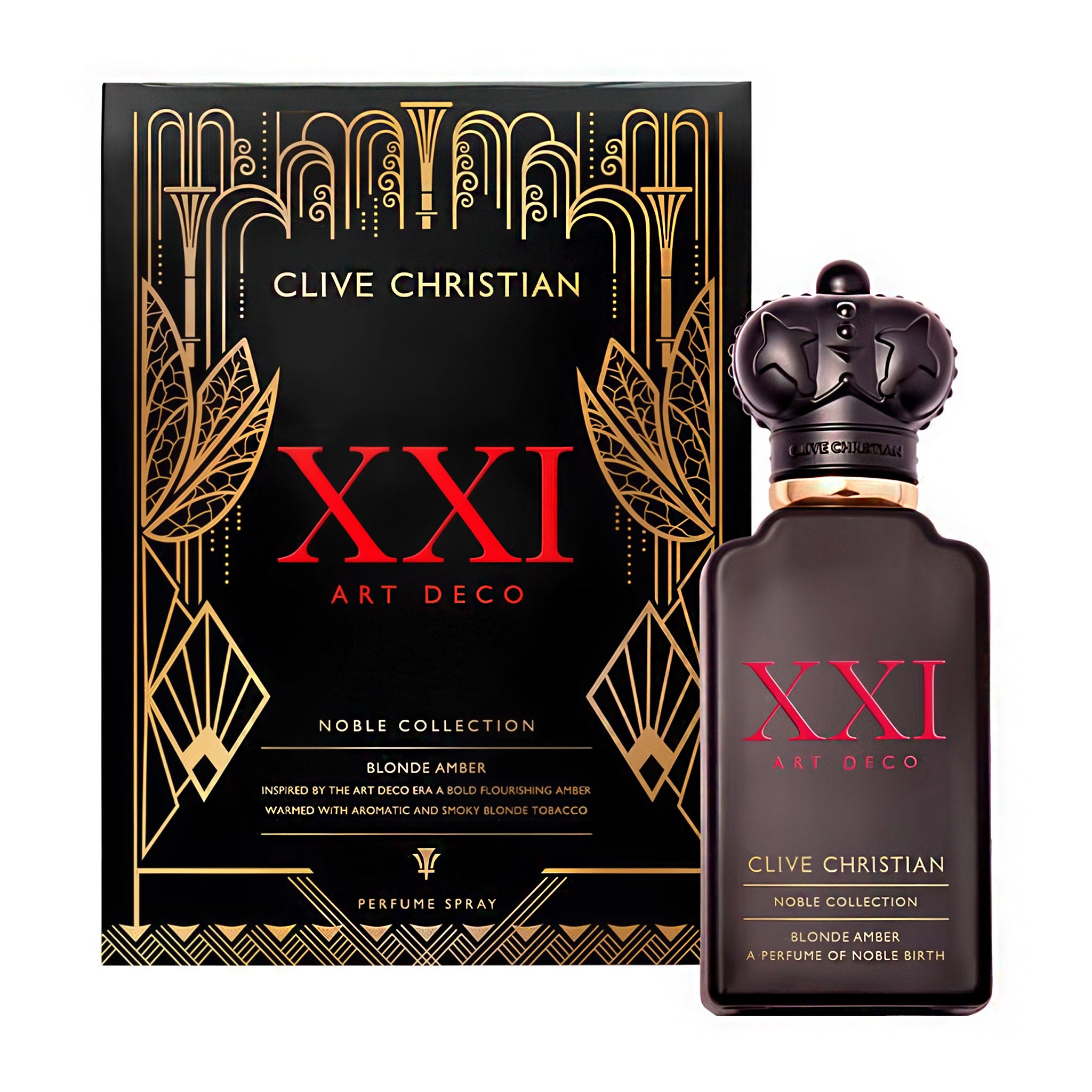 XXI Art Deco Blonde Amber