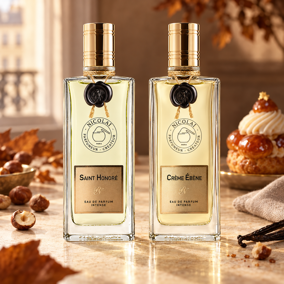 Autumn Patisserie Duo — all included full-size fragrance bottles