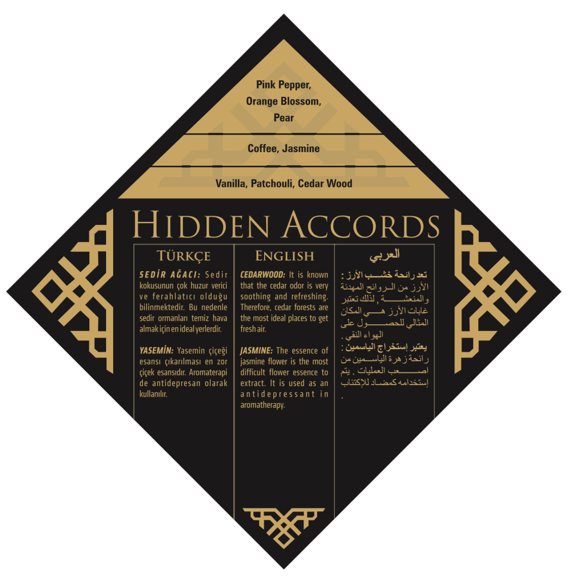 Hidden Accords (old style bottle)